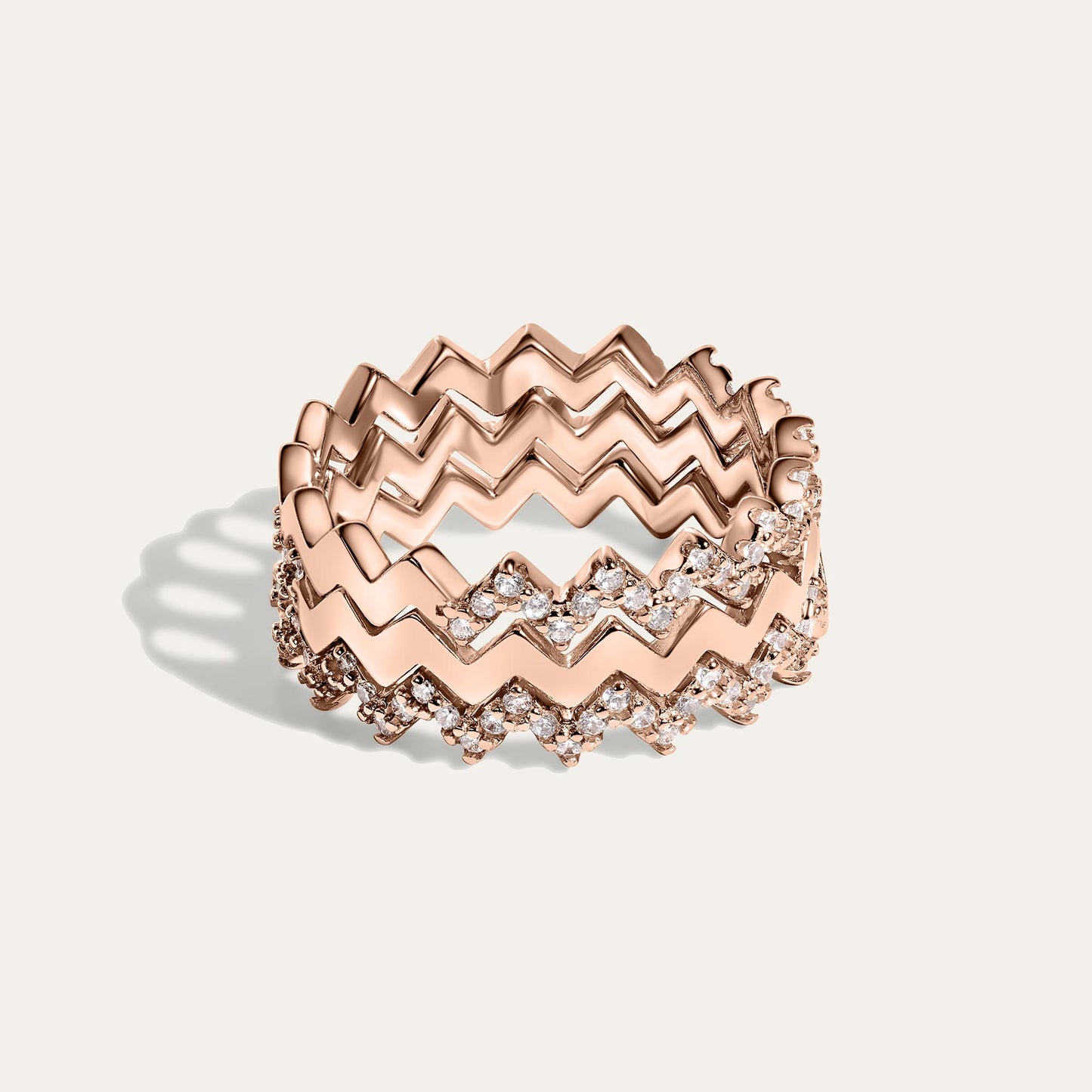 Anello Zig Zag