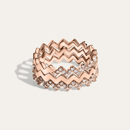 Anello Zig Zag